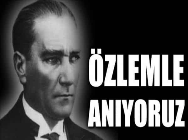 Mustafa Kemal Atatürk´ü Anma Programı Düzenledik